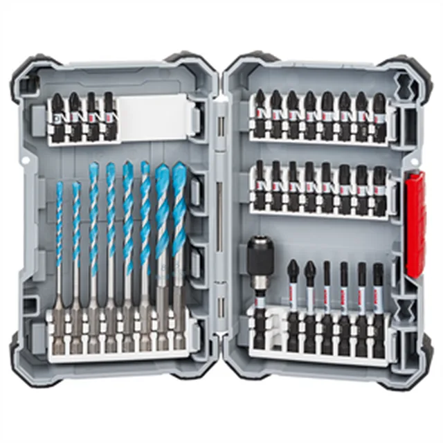 Coffret Mixte Multi. PRO Impact 35 pcs avec présentoir à commander par 6 pcs