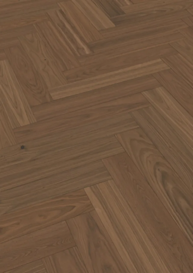 Sol en bois Lindura HS 500 | verni ultra mat Noyer d'Amérique classique 8924 700*140*11mm