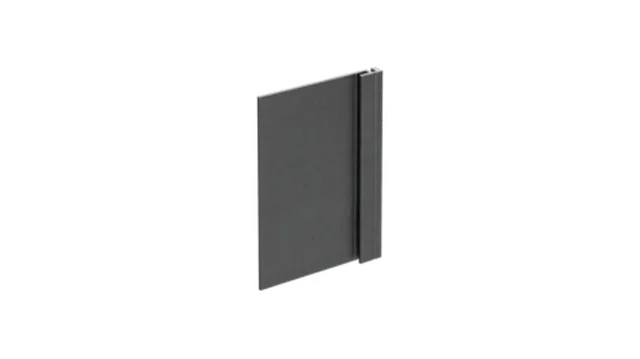 CLADIX Aluminium Starterprofil RAL 9005 - Lg 3005mm