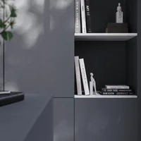 Mélaminé Unilin 18mm Brushed steel blue M04 - Biemar Bois-2