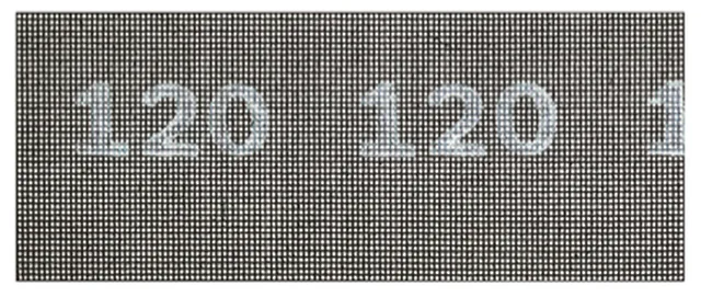 Grille de ponçage 93 x 230 mm, G120 /5pces