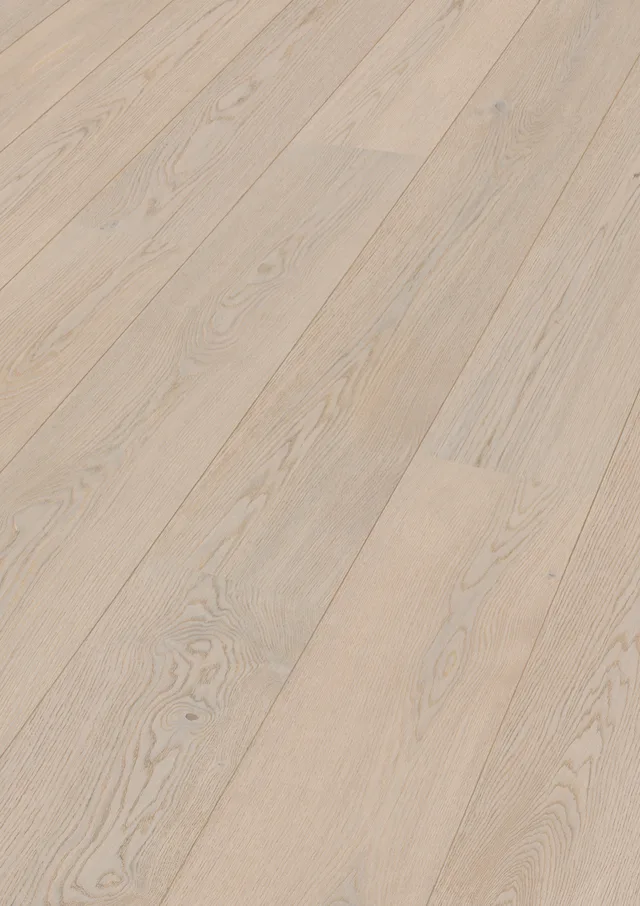 Sol en bois Lindura HD 400 Verni ultra mat Chêne nature blanc arctic 8917-1