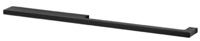 Poignée drimo 320mm aluminium noir asym