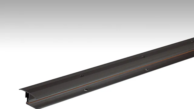 Profilé de jonction Flexo 302 - Noir anodisé 2700mm