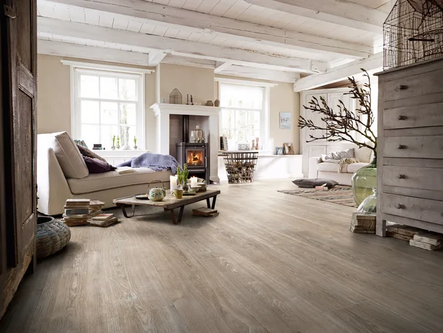Biemar Bois - Sol stratifié LL 250 Chêne gris blanc