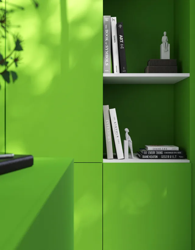 Mélaminé Unilin 18mm Fresh Green - Biemar Bois-3