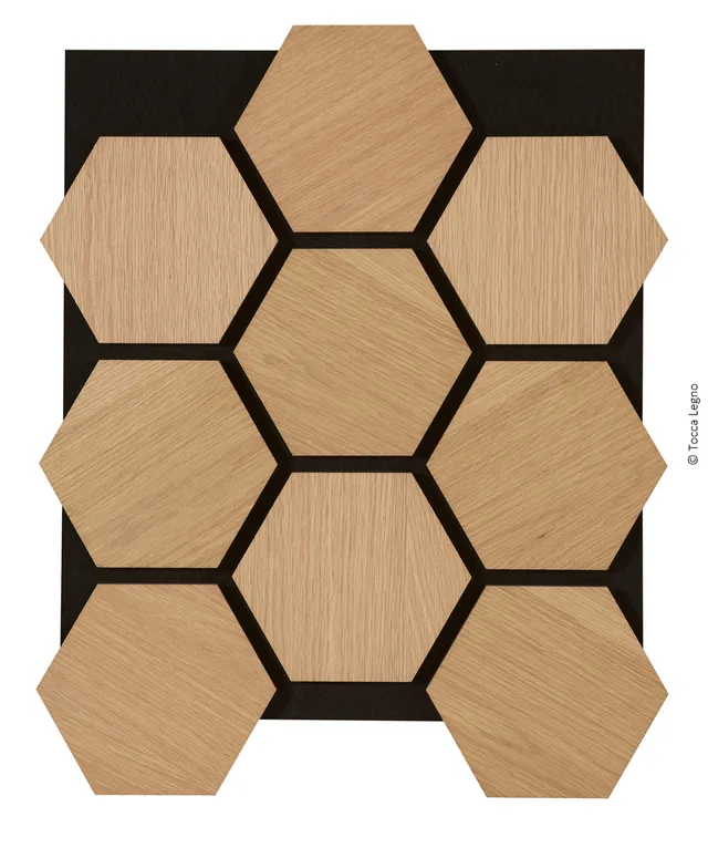 Tocca legno - Hexa Panels Natural - mise en situation