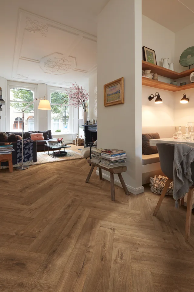 Sol stratifié LS 350 Chêne Ambre - Biemar Bois