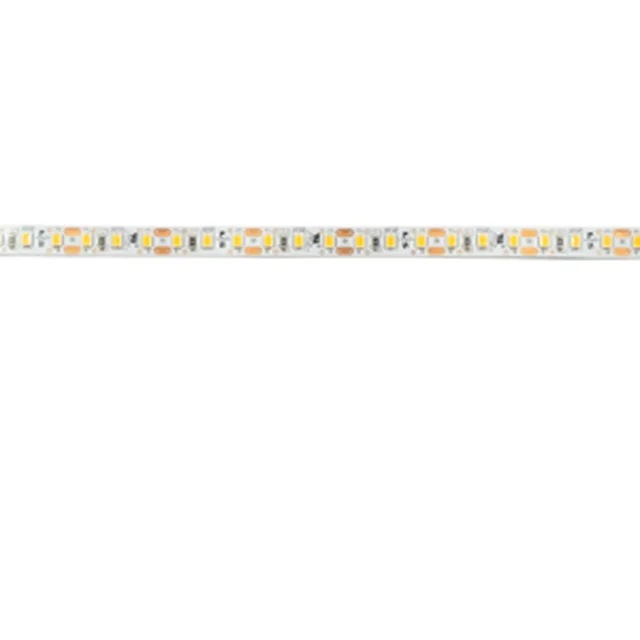 Ruban LED Tudo 12V, 8mm, 9,6W/m, 120 LED/m, 5m, 3000 K, blanc chaud (câble d'alimentation de 1,8m inclus)