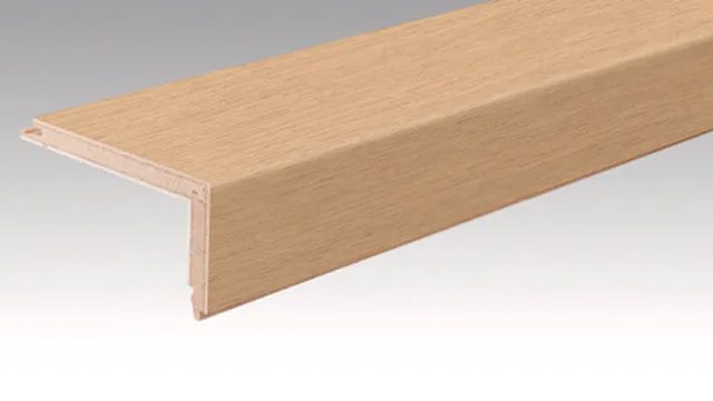 Parquet Profilé pour nez de marche L Chêne harmonieux pure 9030 | brossé / 2150*108*60mm