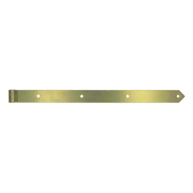 Penture volet battant pointu 18x400 mm zingué jaune
