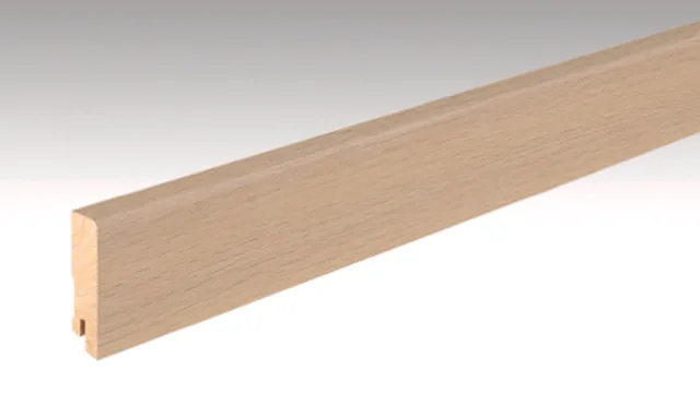 Plinthe /  Profile 15 F MK Chêne blanc crème Nature 1284 / 2380*60*16mm