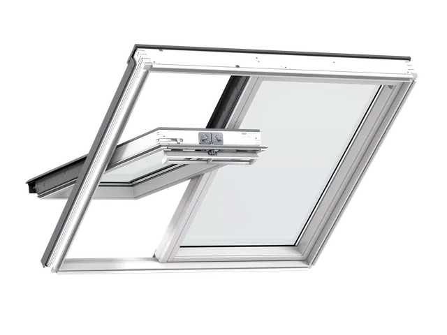 Velux 2 en 1 Rotation Energy & Comfort (bois peint en blanc) GGLS 2070 FPK08 155x140