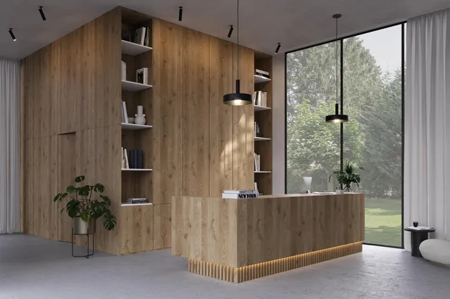Mélaminé Unilin 18mm Minnesota Oak natural Z5L - Biemar Bois-2