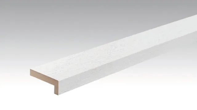 Winkel Zierleiste 22/60 mm Weißes Eschenholz 20098 -2380*60*22mm