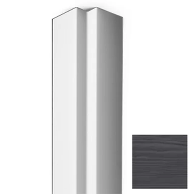 Angle intérieur Sidings click 3m -018 gris schiste