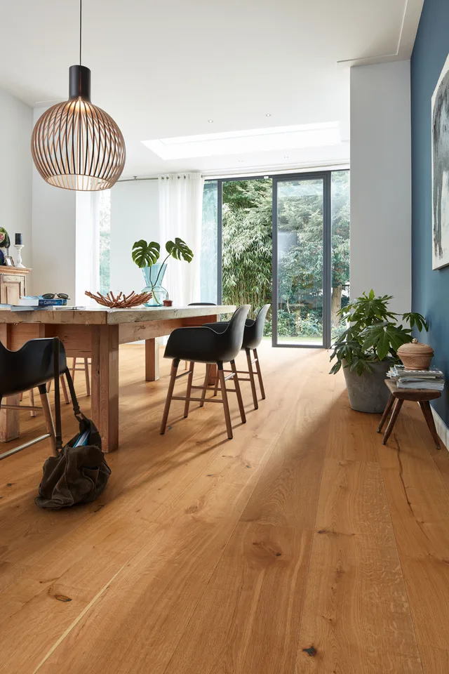 Sol en Bois Lindura HD 400 - Huilé Nature Chêne Authentique 8904 - Biemar Bois-1
