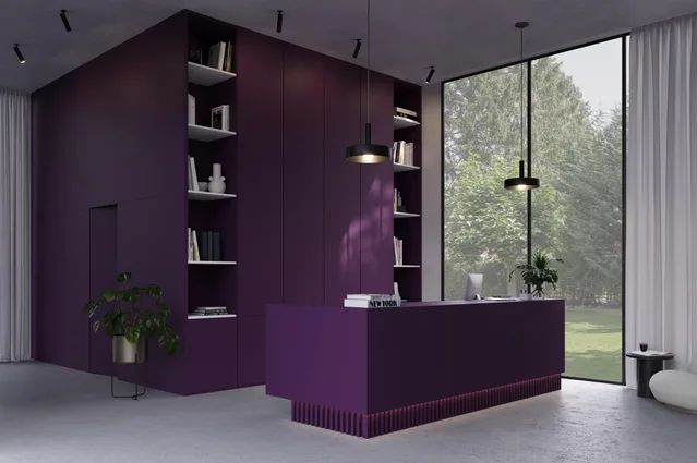 Mélaminé Unilin 18mm Purple Jam - Biemar Bois-2