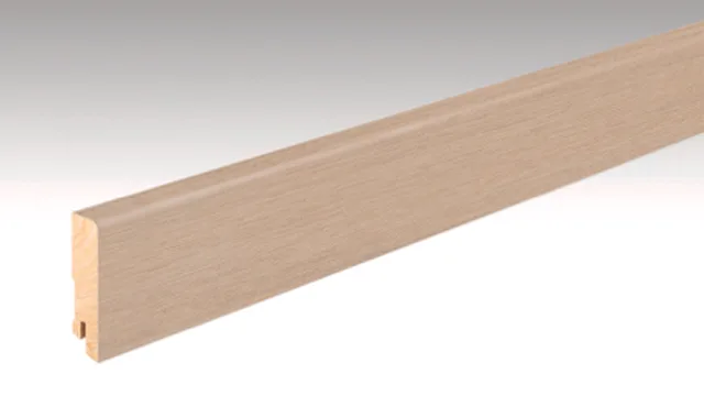 Plinthe /  Profile 15 F MK Chêne blanc crème 1154 / 2380*60*16mm