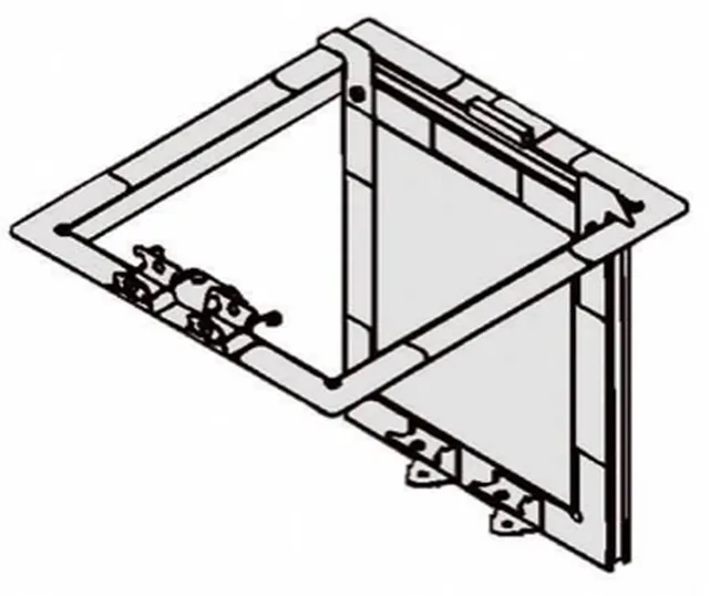 Knauf Trappe résistante au feu EI 30 min 600x600mm (2xDF12,5)