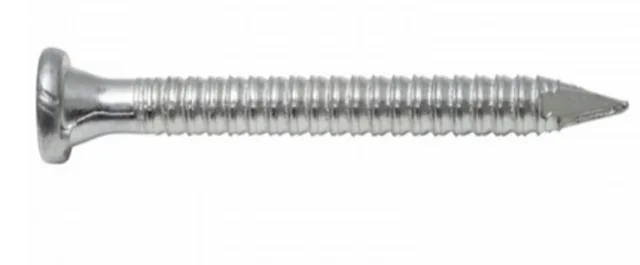 Clou d'ancrage 34° 3,8 x 38 mm torsadé galvanisé (Emb de 4 000 pces)