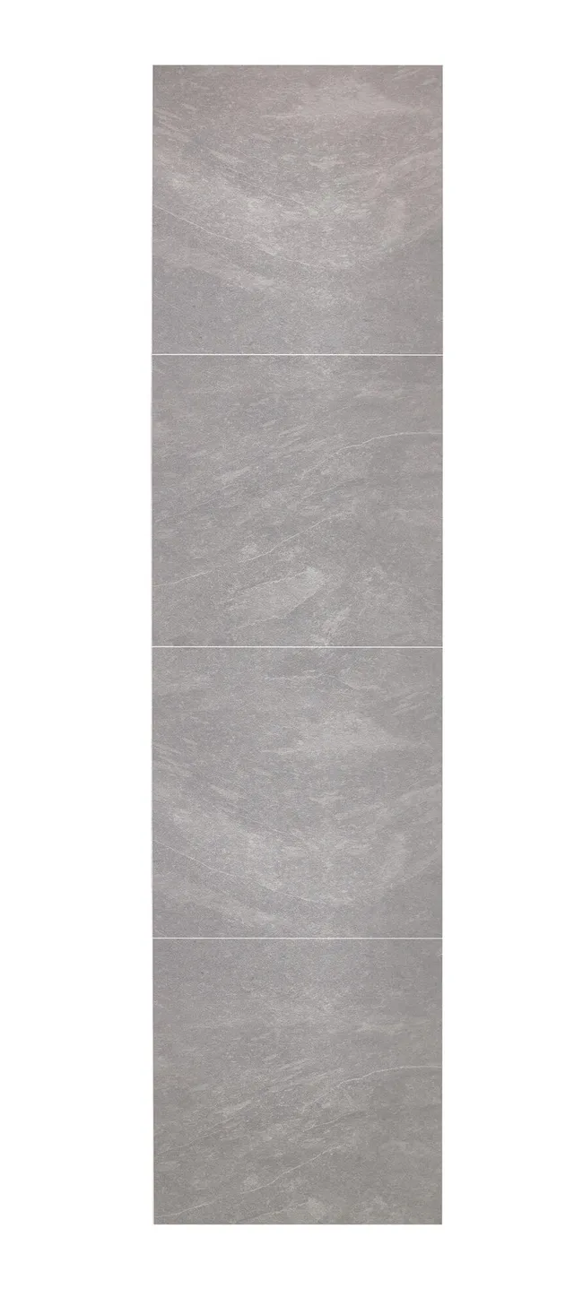 PANEL-X ELITE TILE Ardoise Naturelle Brosse 60x120 klik - Biemar Bois