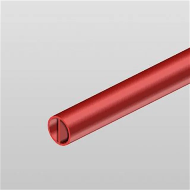 Barre 1100 1450mm rouge pour serrure réversible coupe-feu - Biemar Bois