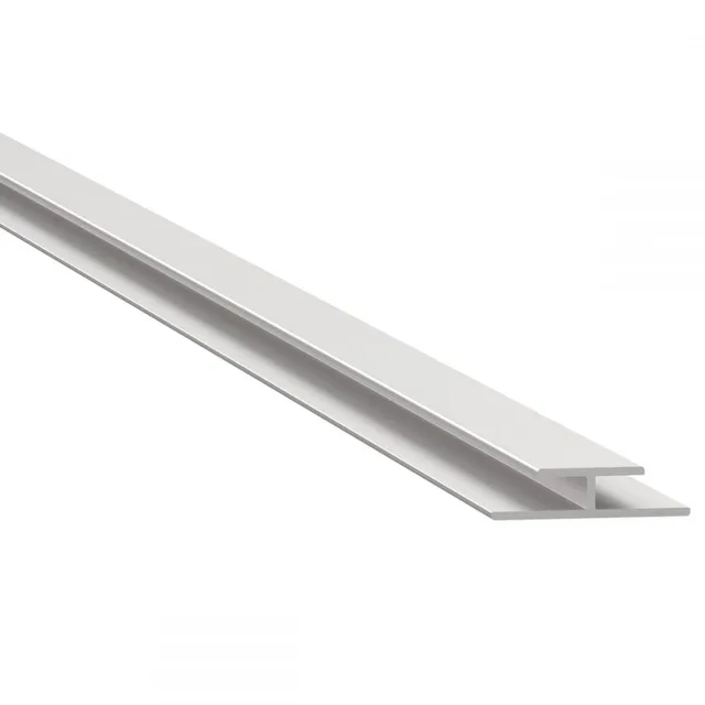 Panel-X BASE Profil de jonction 4*3050mm Mat Silver - Biemar Bois