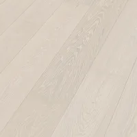 Biemar Bois - Sol en bois Lindura HD 400 Chêne nature blanc polaire-1