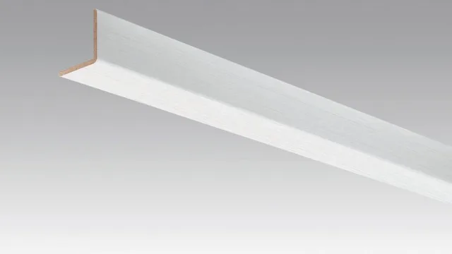 Equerre 33/33 mm Reflets argentés - Biemar Bois