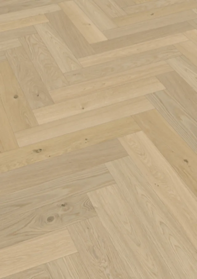 Sol en bois Lindura HS 500 | verni ultra mat Chêne classique albâtre 8929 | brossé 700*140*11mm