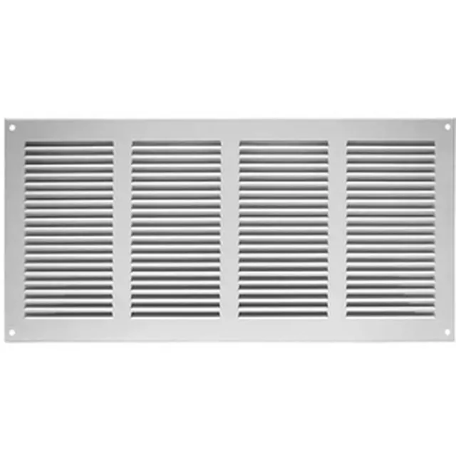 Grille coupe-feu 400x200 mm avec cadre aluminium