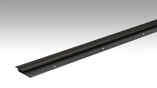 Profilé de jonction Modèle 102 Noir anodisé - Biemar Bois