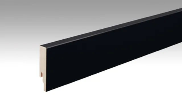Plinthe /  Profilé 9 PK Noir FD 2277 / 2380*80*18mm