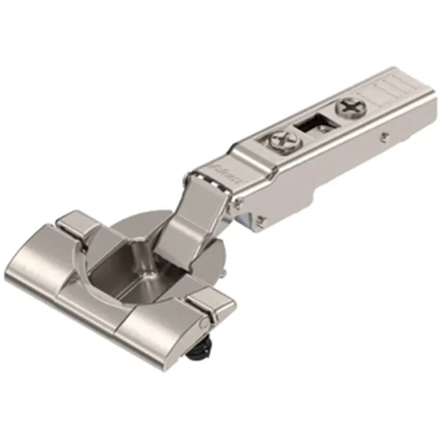 Charnière Clip Top 110° 72T3590.TLMB pour porte en applique avec boîtier Inserta sans ressort nickelé