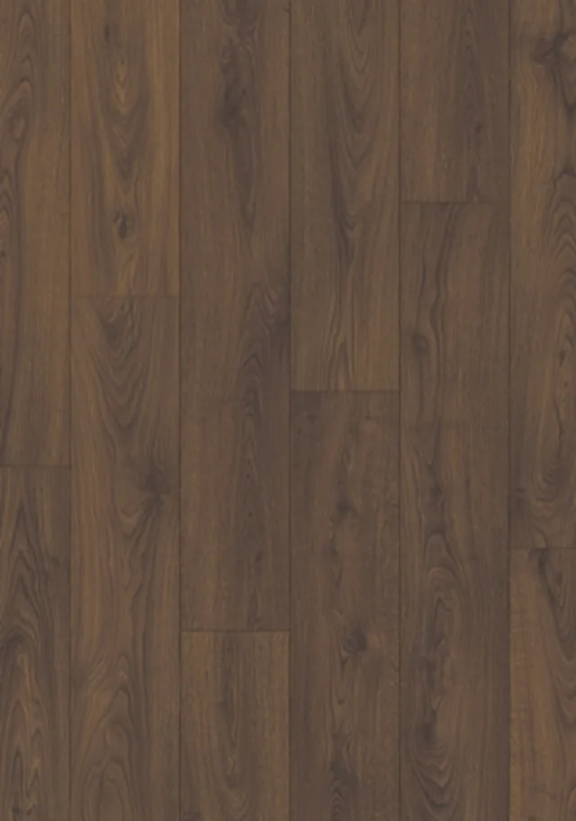 Quick-Step Classic Waterproof CLM - 5800 Erdnussbraune Eiche: Laminatboden 1200x190x8 mm