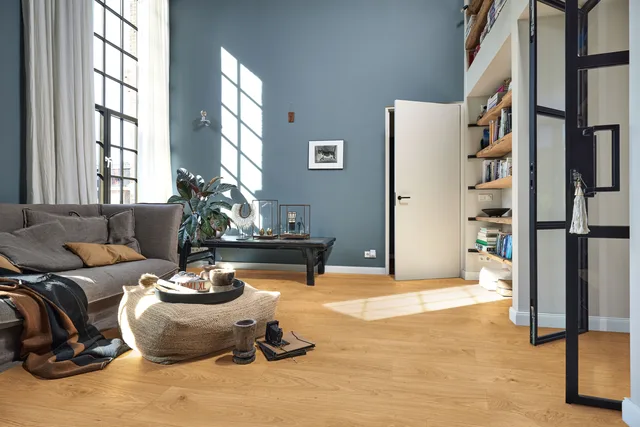 Sol stratifié LD 250 Chêne riverain miel - Biemar Bois-1