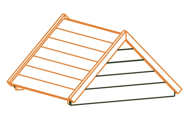 Fermeture pour Toiture 2 Pans - Biemar Bois