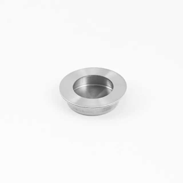 Cuvette ronde 51x65mm, finition inox