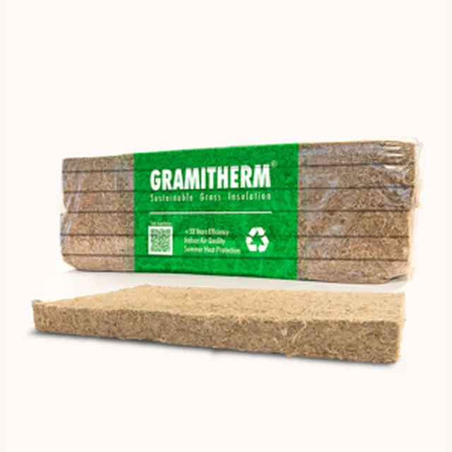GRAMITHERM Laine d'herbes biosourcé 1200/600/100 mm