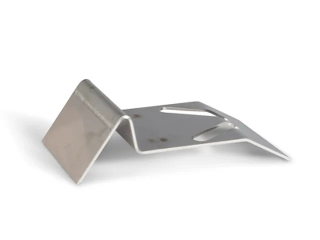 Butée en inox pour portails doubles