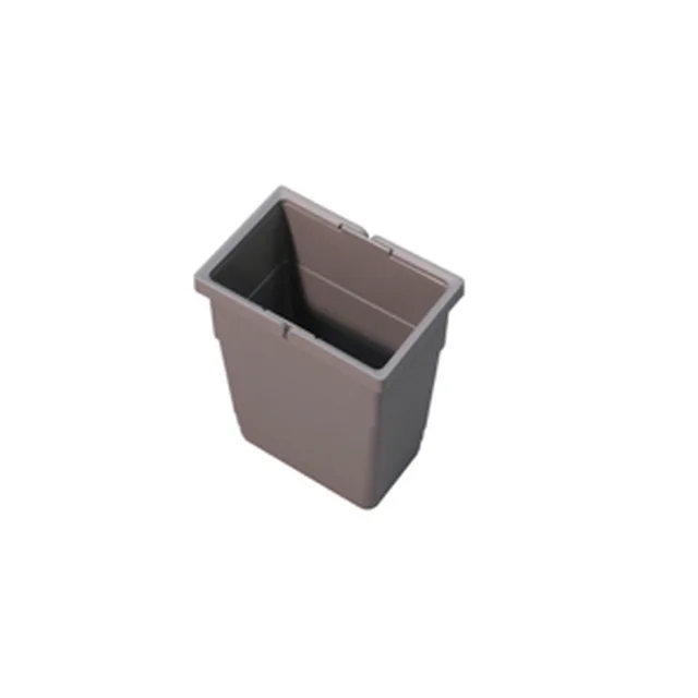 Poubelle 6l gris foncé H: 280mm