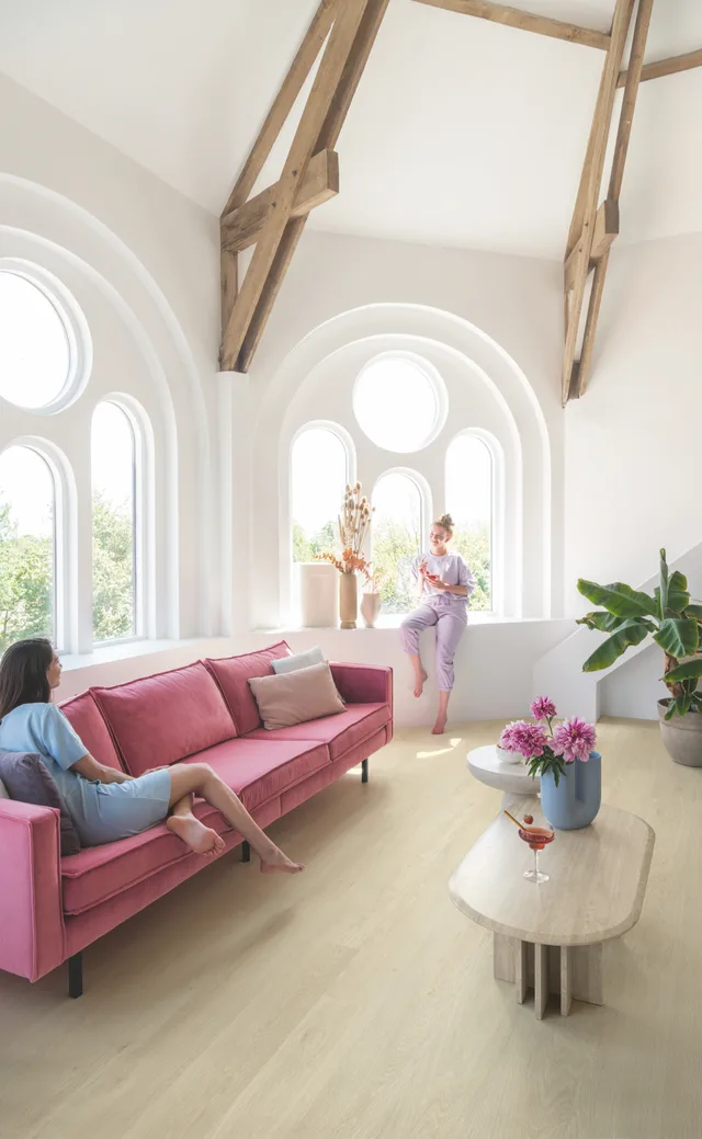 Quick-Step Bloom AVMPU - 40080 Chêne Brise Marine Beige : Sol vinyle 1494x209x6 mm - Biemar Bois-8
