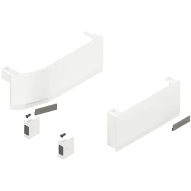 Set caches Aventos HK ServoDrive + activateurs G-D blanc soie