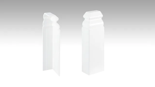 Plinthe 12 PK Blanc à peindre - Biemar Bois-4
