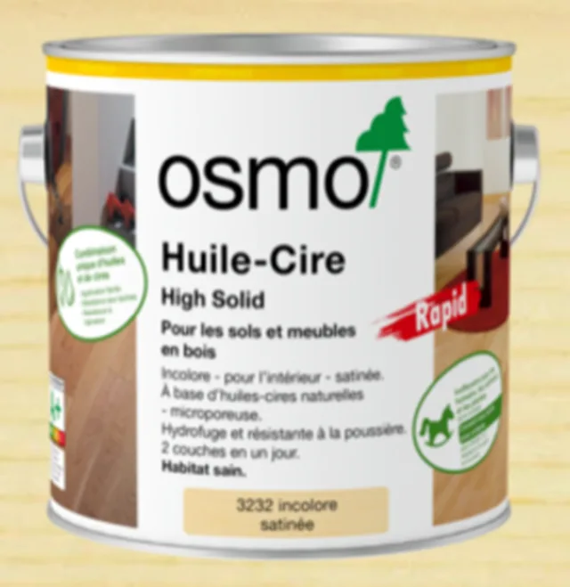 Huile-cire rapid Polyx 3232 incolore 2,5L (intérieur)