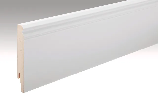 Plinthe 13 PK Blanc uni brillant - Biemar Bois
