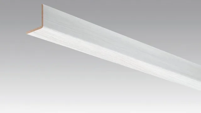 Equerre 33/33 mm Bois blanc - Biemar Bois