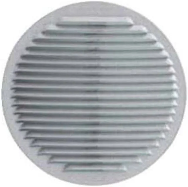 Grille ronde D175 Aluminium Satiné - Biemar Bois
