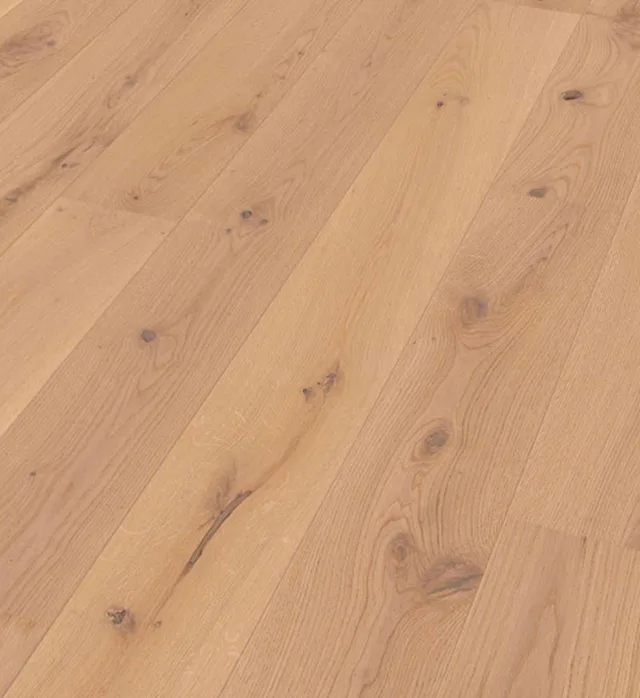 Meister PD 200 Parquet Semi Massif Chêne Rustique Crème 13 mm - Biemar Bois